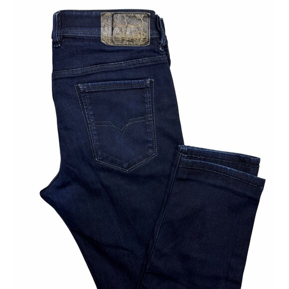 Diesel Sleenker Slim Skinny Jeans Men’s W34 L32 Dark Wash Stretch Denim 0607A - Picture 7 of 11